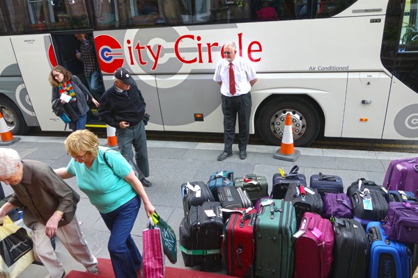 Потеря багажа может произойти во время автобусного или любого другого тура